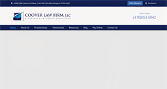 Desktop Screenshot of cooverlaw.com